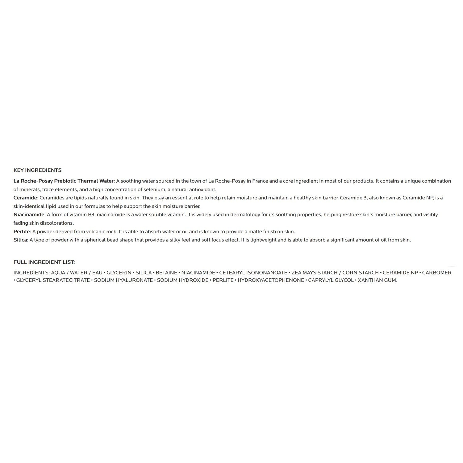 La Roche-Posay Toleriane Double Repair Matte Face Moisturizer, Daily Moisturizer For Oily Skin With Ceramide And Niacinamide For All Skin Tones, Oil Free, Non-Comedogenic, Available with SPF 30