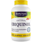 Buy now Healthy Origins Ubiquinol (Active Form of CoQ10), 300 mg - Ubiquinol Supplements for Heart Health & Antioxidant Support - Gluten-Free & Non-GMO Supplement - 150 Softgels at indiglob india