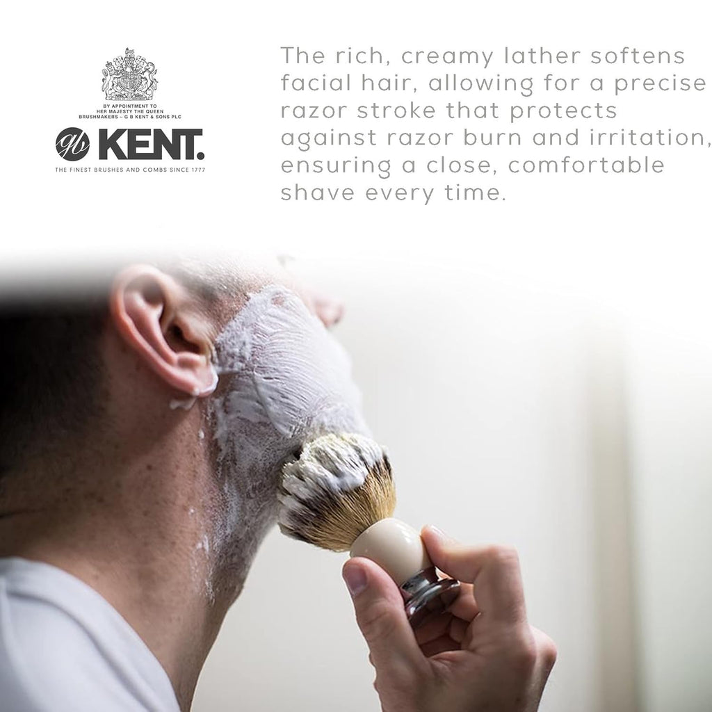 Buy now Kent SCT2 Shaving Cream Foam - Men's Cooling Menthol Shaving Cream, Perfect for Travel or Home, Gentle on Sensitive Skin at indiglob india