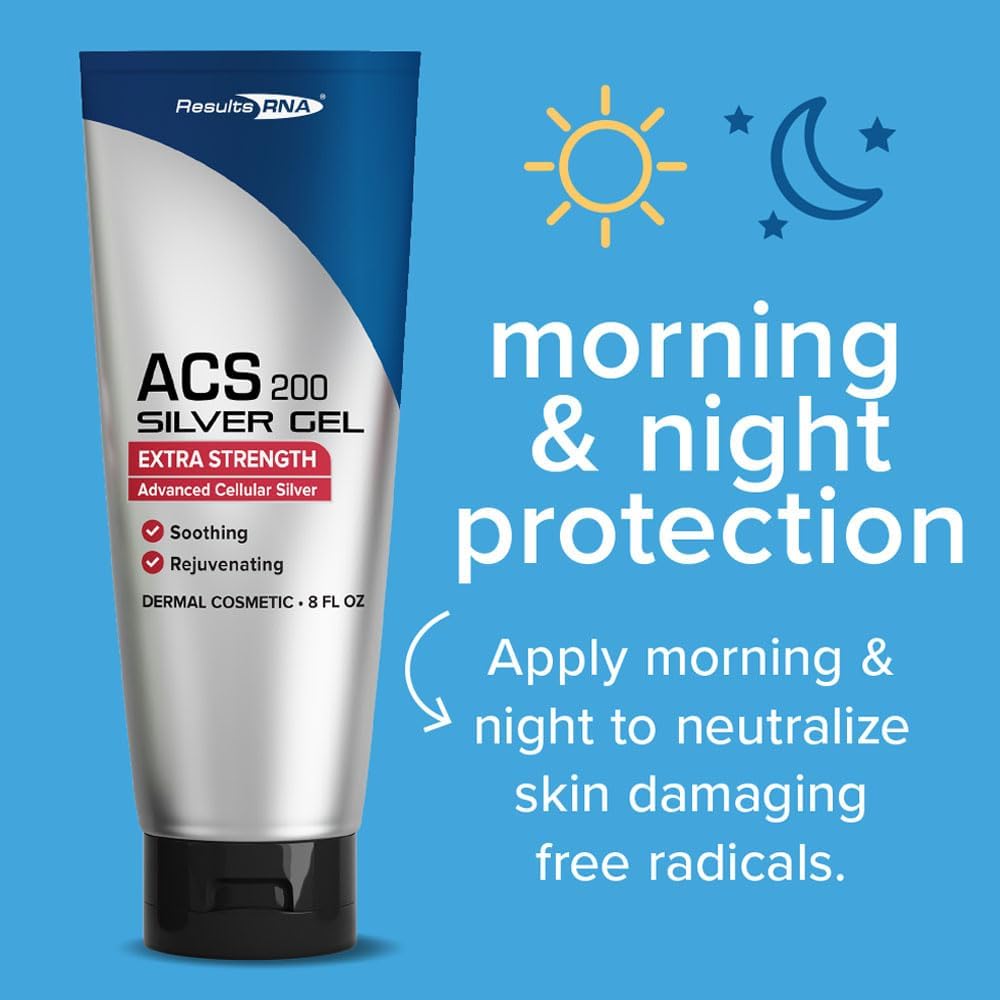 Results RNA - ACS 200 Silver-Glutathione Gel – Advanced Cellular Colloidal Silver Gel for Wound Care & Superior Dermal Healing. (15 oz)