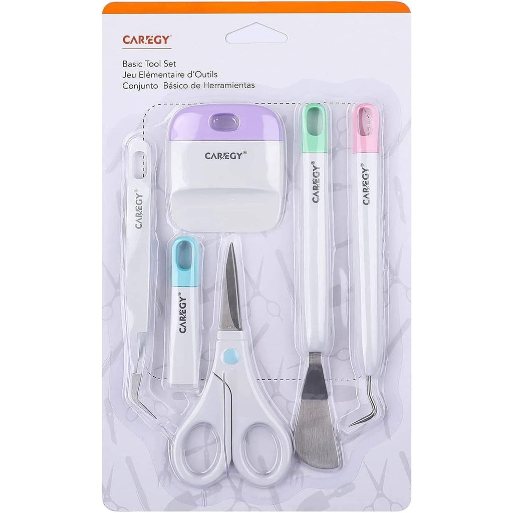 Buy now CAREGY Craft Vinyl Weeding Tools Set, Precision Craft Tools Kit, Weeding Kits for Cricut/Silhouette/Siser/Oracal 631/651/751 Vinyl Default at indiglob india
