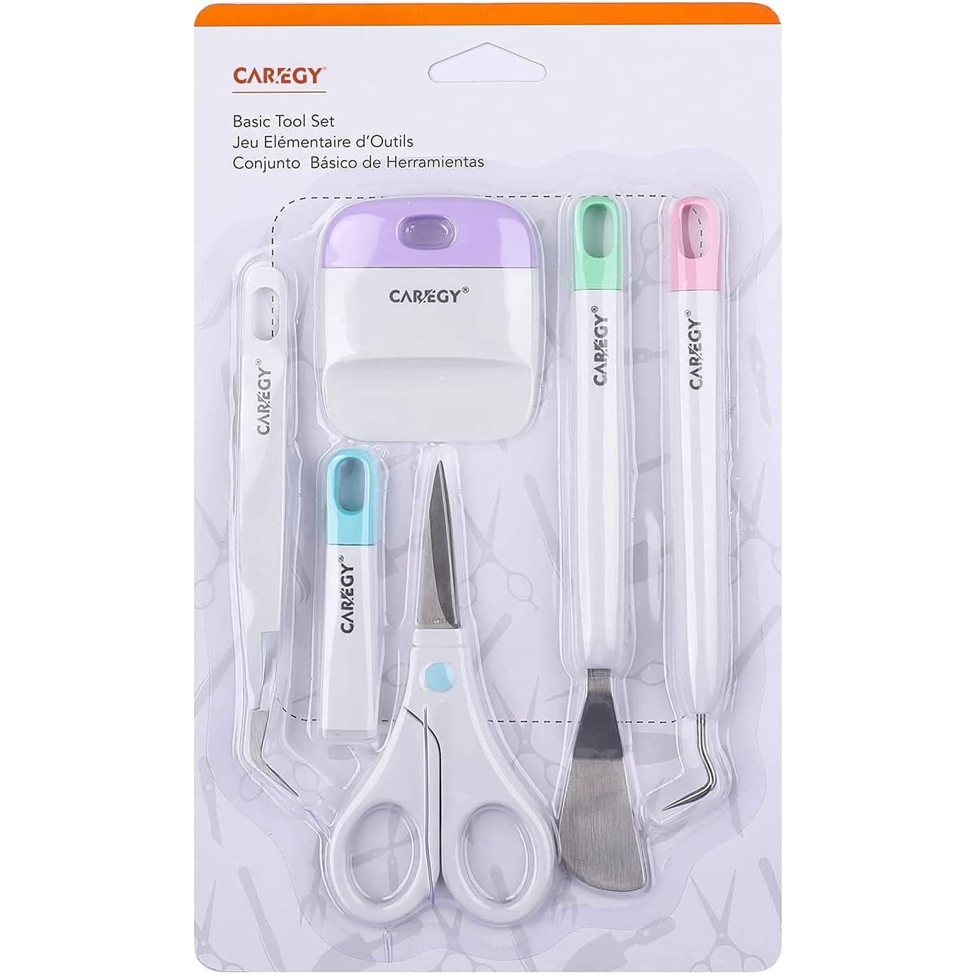Buy now CAREGY Craft Vinyl Weeding Tools Set, Precision Craft Tools Kit, Weeding Kits for Cricut/Silhouette/Siser/Oracal 631/651/751 Vinyl Default at indiglob india