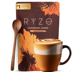 Buy now RYZE SUPERFOODS Mushroom Coffee, 30 servings at indiglob india