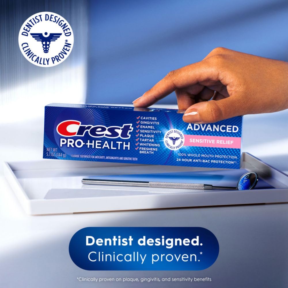 Buy now Crest Pro-Health Advanced Sensitive & Enamel Shield Toothpaste, 5.1 Ounce (Pack of 1) - Packaging May Vary at indiglob india