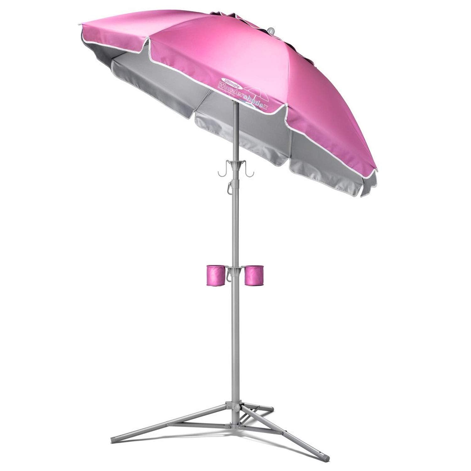 Buy now Wondershade Ultimate Portable Sun Shade Umbrella, Lightweight Adjustable Instant Sun Protection - Pink Pink at indiglob india