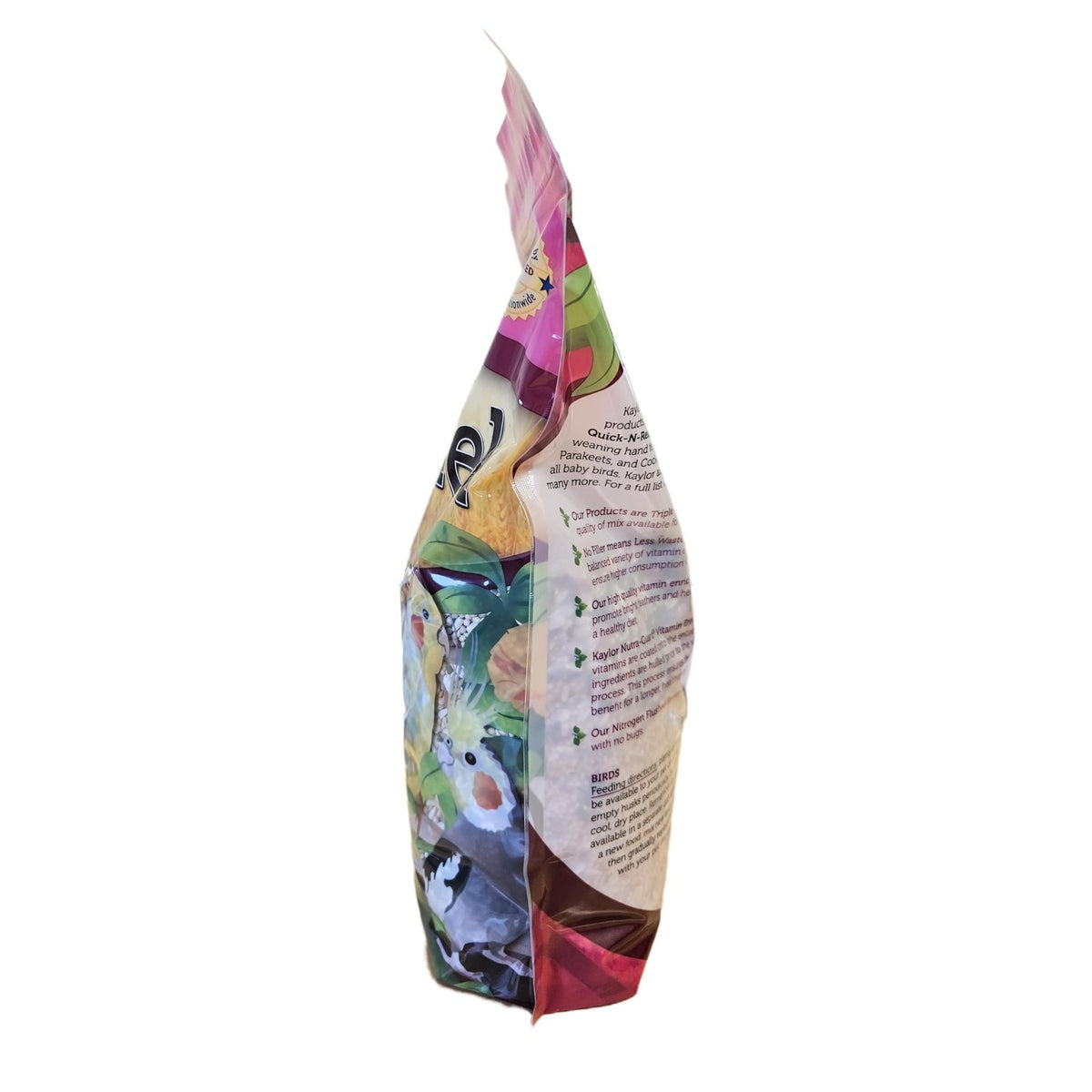Cockatiel Bird Food (No Sunflower Seeds), 4 lbs Bag - Seed Mix for Cockatiels