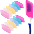 Buy now V-TOP Silicone Toothbrush Case Covers, 12 Pack Toothbrush Head Covers for Travel, Tooth Brush Covering for for Home and Outdoor at indiglob india