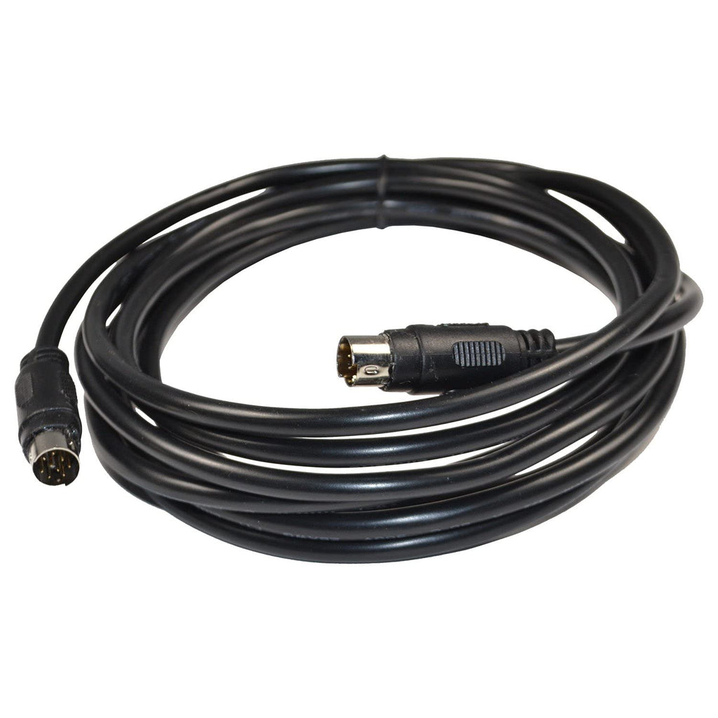 Buy now HQRP 9-pin Mini-DIN Male to 9-pin Mini-DIN Male (M/M) Audio Input Cable at indiglob india