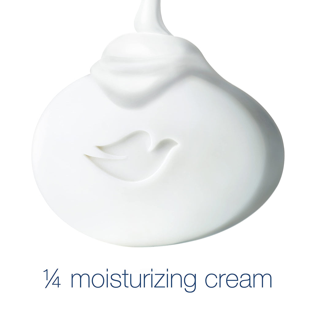 Dove Beauty Bar Soap Original, Pack of 3, features 1/4 moisturizing cream for soft, radiant skin. A global favorite.