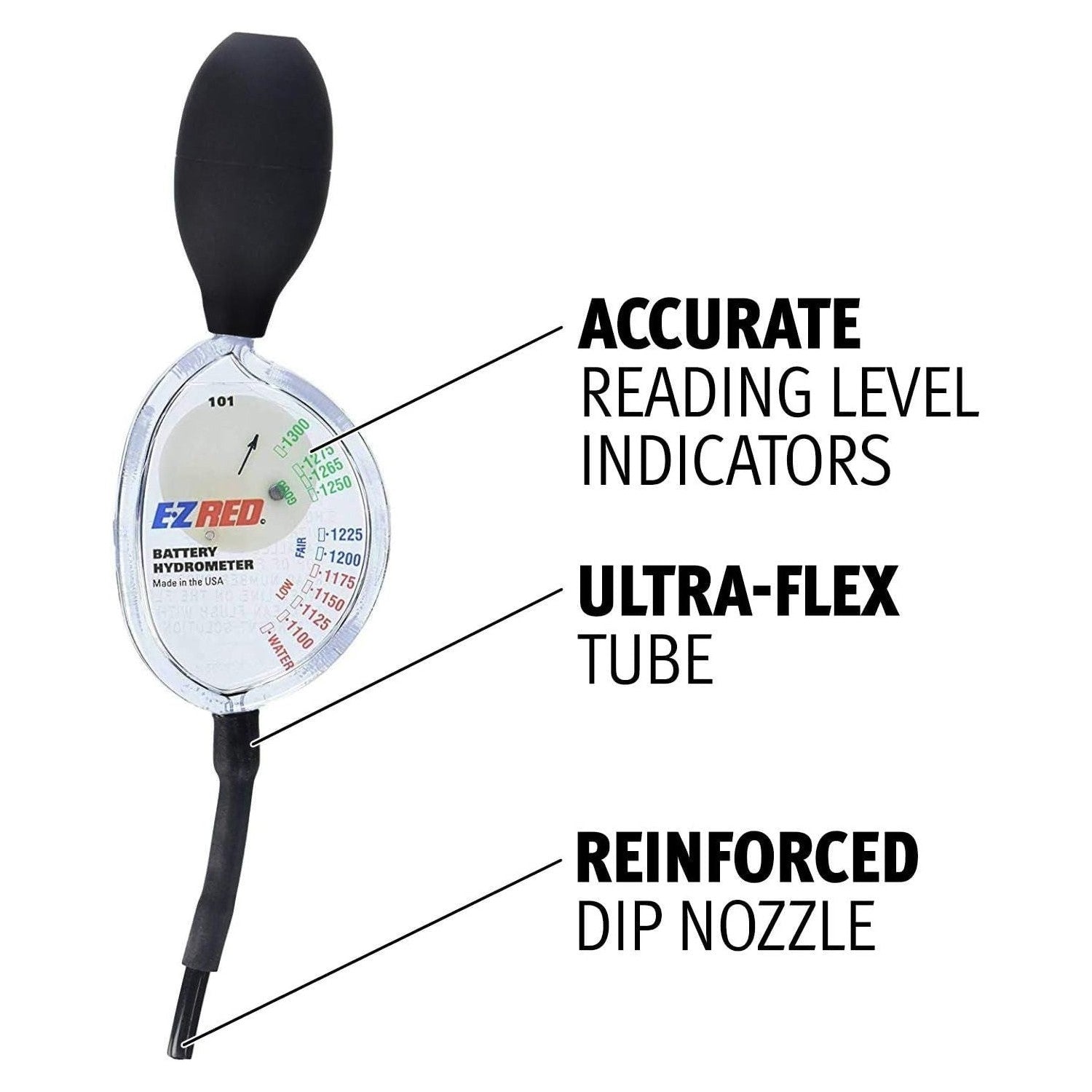 Buy now EZRED SP101 Battery Hydrometer, Factory at indiglob india
