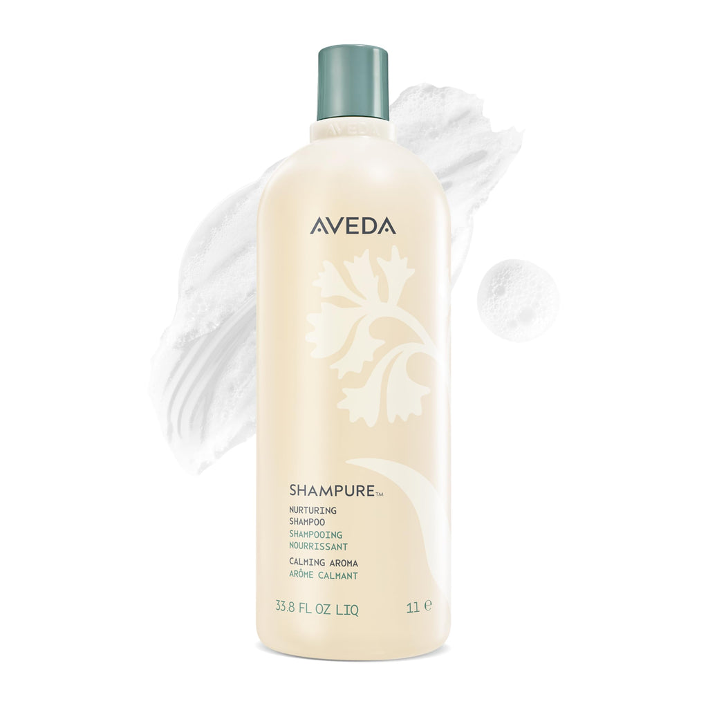 Aveda Shampure Nurturing Shampoo for Fine to Medium Hair | Gently Cleanses and Nourishes Hair | With Abyssinian Oil | Calming Aroma of Lavender & Ylang Ylang | 96% Naturally Derived*