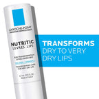 Buy now La Roche-Posay Nutritic Lip Balm for Very Dry Lips, Soothes and Repairs Chapped Lips with Shea Butter and Ceramides, 0.15 Fl Oz (Pack of 1) at indiglob india