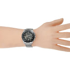 Buy now FORSINING Men's Branded Automatic Chinese Movt Stainless Steel Bracelet Unique Watch Clock at indiglob india