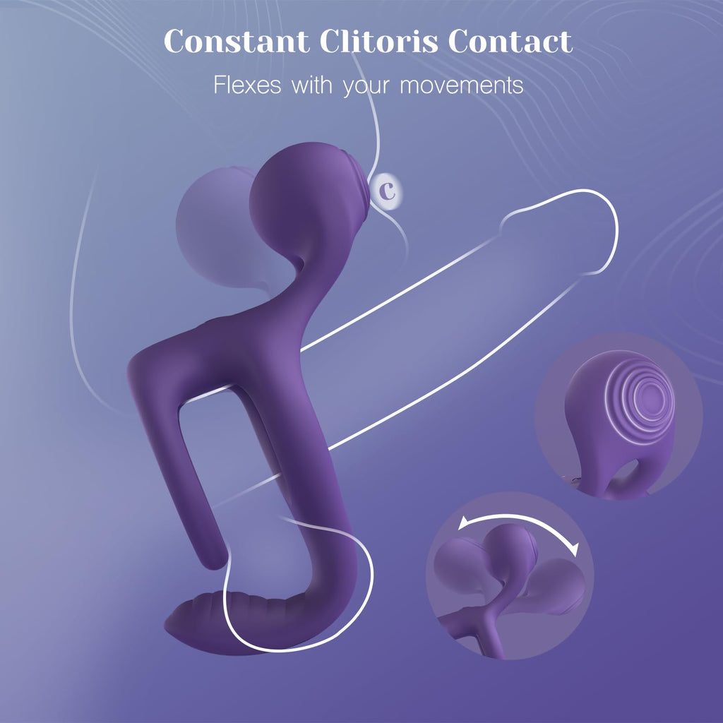 Tracy's Dog Vibrating Cock Ring, Adult Sex Toy Vibrator for Men and Couples
