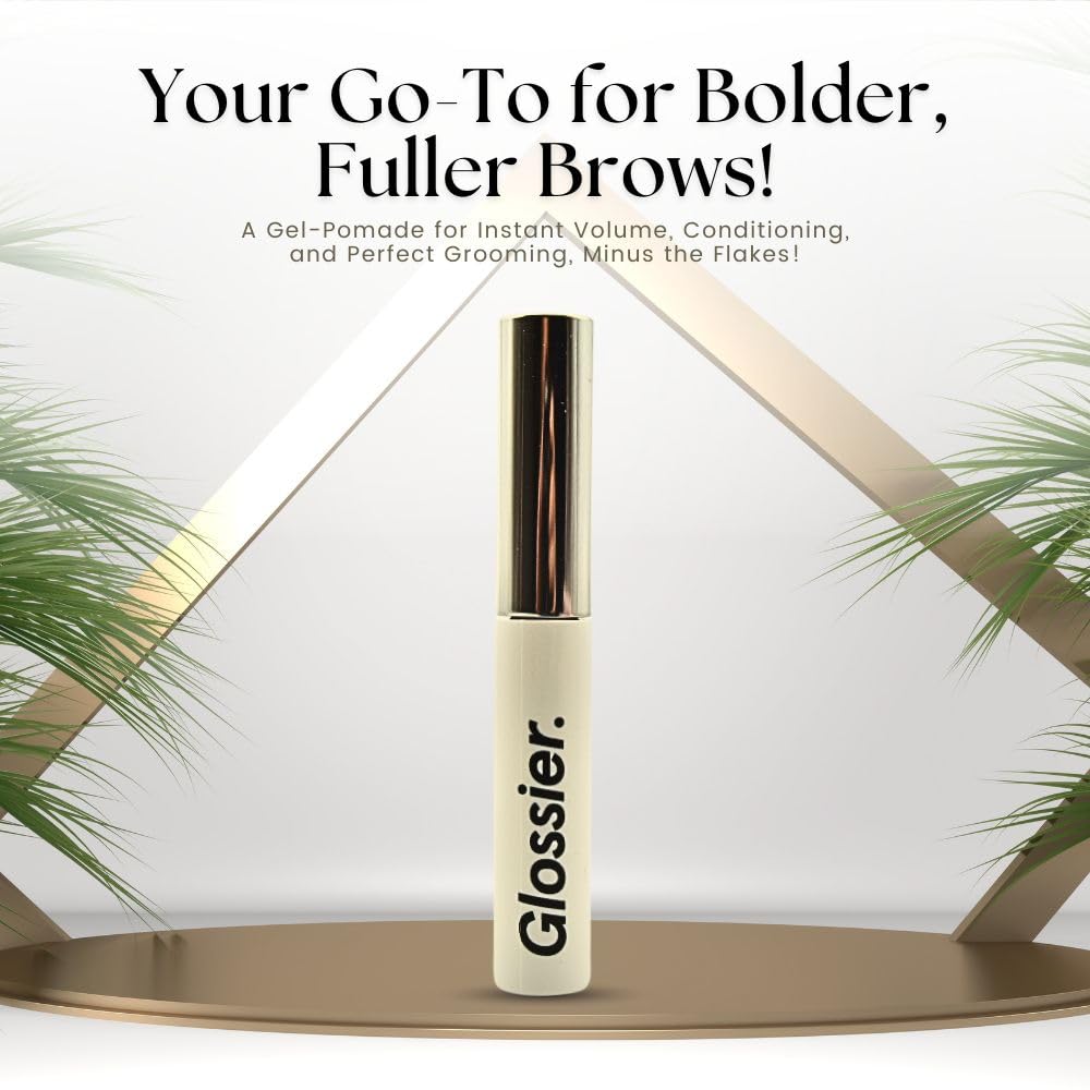 Buy now Glossier Boy Brow Volumizing Eyebrow Gel-Pomade - Brown - Medium-Dark Brown at indiglob india