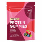 OAKA Protein Gummies, 20g Protein per Day, Zero Sugar, 60 Gummies