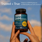 Sunergetic Premium DIM Supplement – 150mg diindolylmethane, Broccoli, Calcium D-Glucarate & Bioperine for Men & Women – DIM Complex for Menopause Support & Balance - 60 Capsules