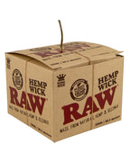 RAW Natural Unbleached Hemp & Beeswax Hemp Wick 100 feet Spool Roll