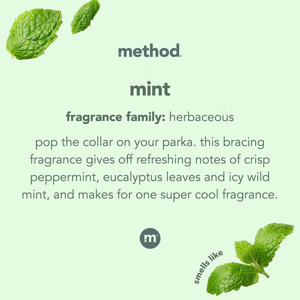 Method Glass Cleaner, Mint, 28 Ounces, 1 pack, Packaging May Vary