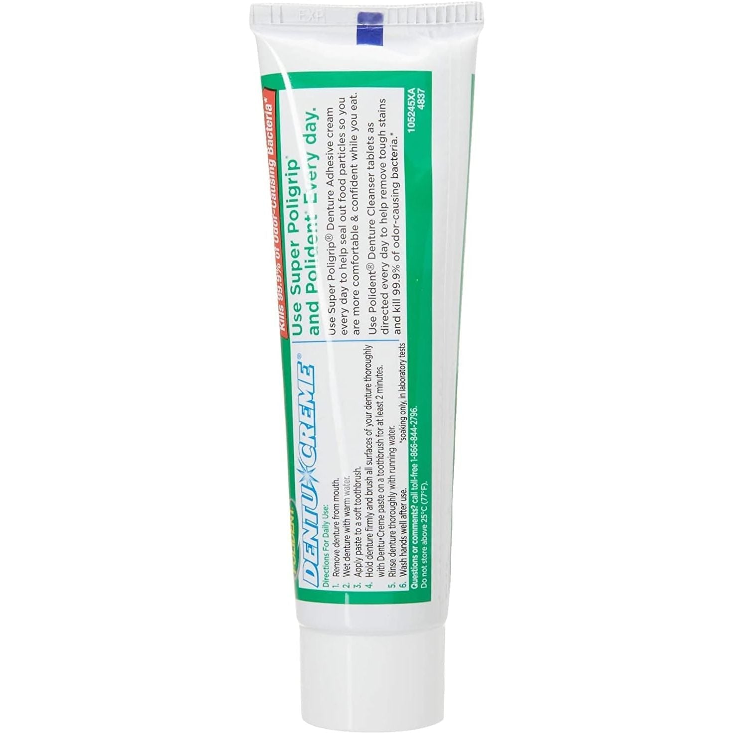 Buy now Polident Dentu Creme Denture Toothpaste, 3.9 oz at indiglob india