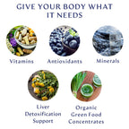 BodyHealth Multi Complete (120 Ct) Daily Multivitamin for Men and Women with Whole Foods, Minerals, Antioxidants, Organic Green Food Concentrates, and Liver Detox Extracts, Non GMO