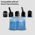 Braun Clean & Renew Refill Cartridges CCR, Replacement Shaver Cleaner Liquid Solution for Clean&Charge System, Pack of 10