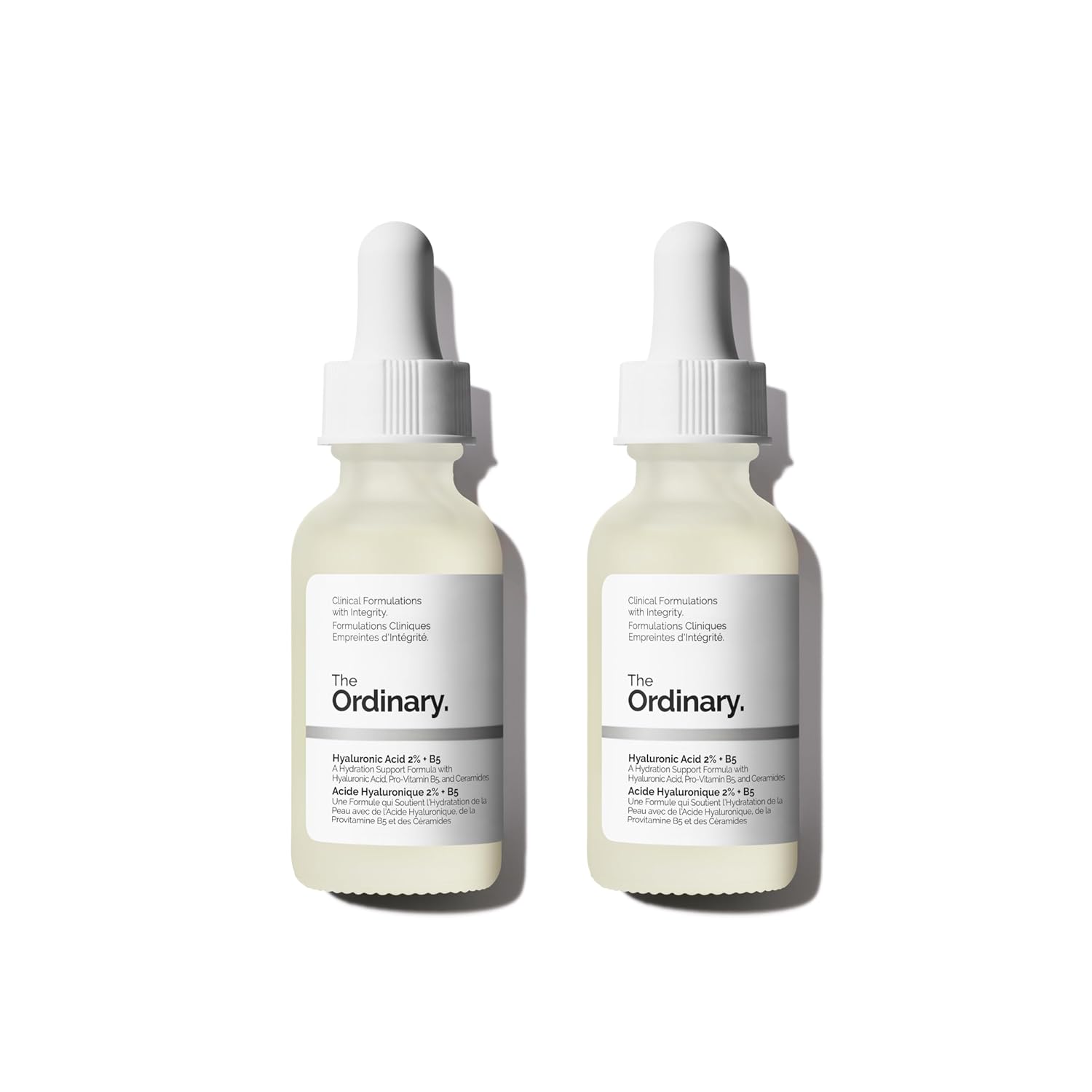 Buy now The Ordinary Hyaluronic Acid 2% + B5 (with Ceramides), Multi-Depth Hydration Serum for Plumper, Smoother Skin 1 Fl Oz (Pack of 2) at indiglob india