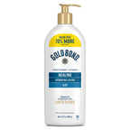 Gold Bond Healing Hydrating Body Lotion with Aloe, Moisturizer for Dry to Extra Dry Skin, 24-HR Hydration to Soothe & Comfort, Non-Greasy, Dermatologist-Tested, Light Scent, 24 Oz Family Size Pump