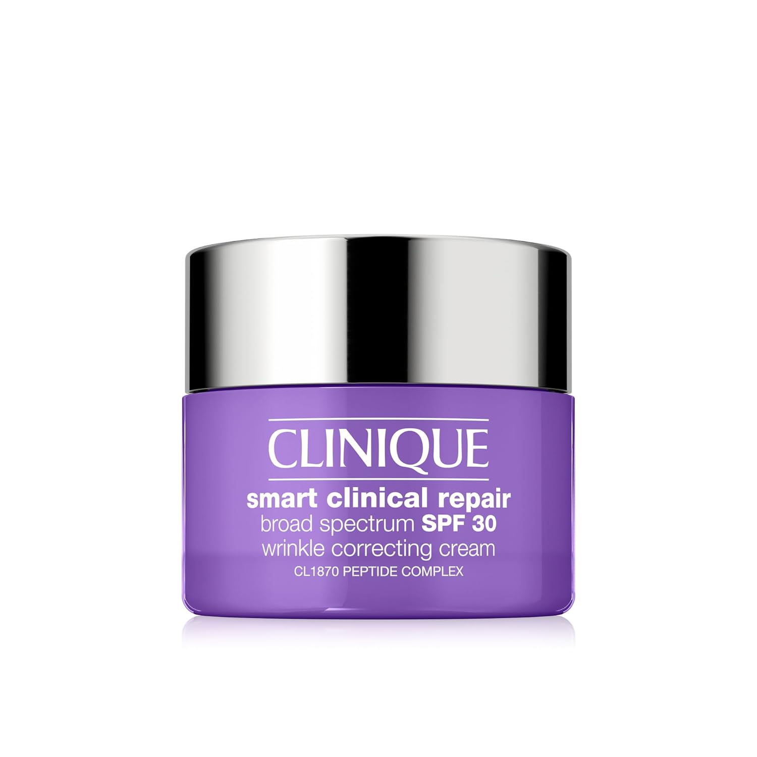Buy now Clinique Smart Clinical Repair Broad Spectrum SPF 30 Wrinkle Correcting Cream with Peptides, Hyaluronic Acid + Glycerin | Protecting + Repairing 0.5 Fl Oz - Mini Travel Size at indiglob india