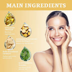 24K Gold Under Eye Collagen Patches, 30 Pairs