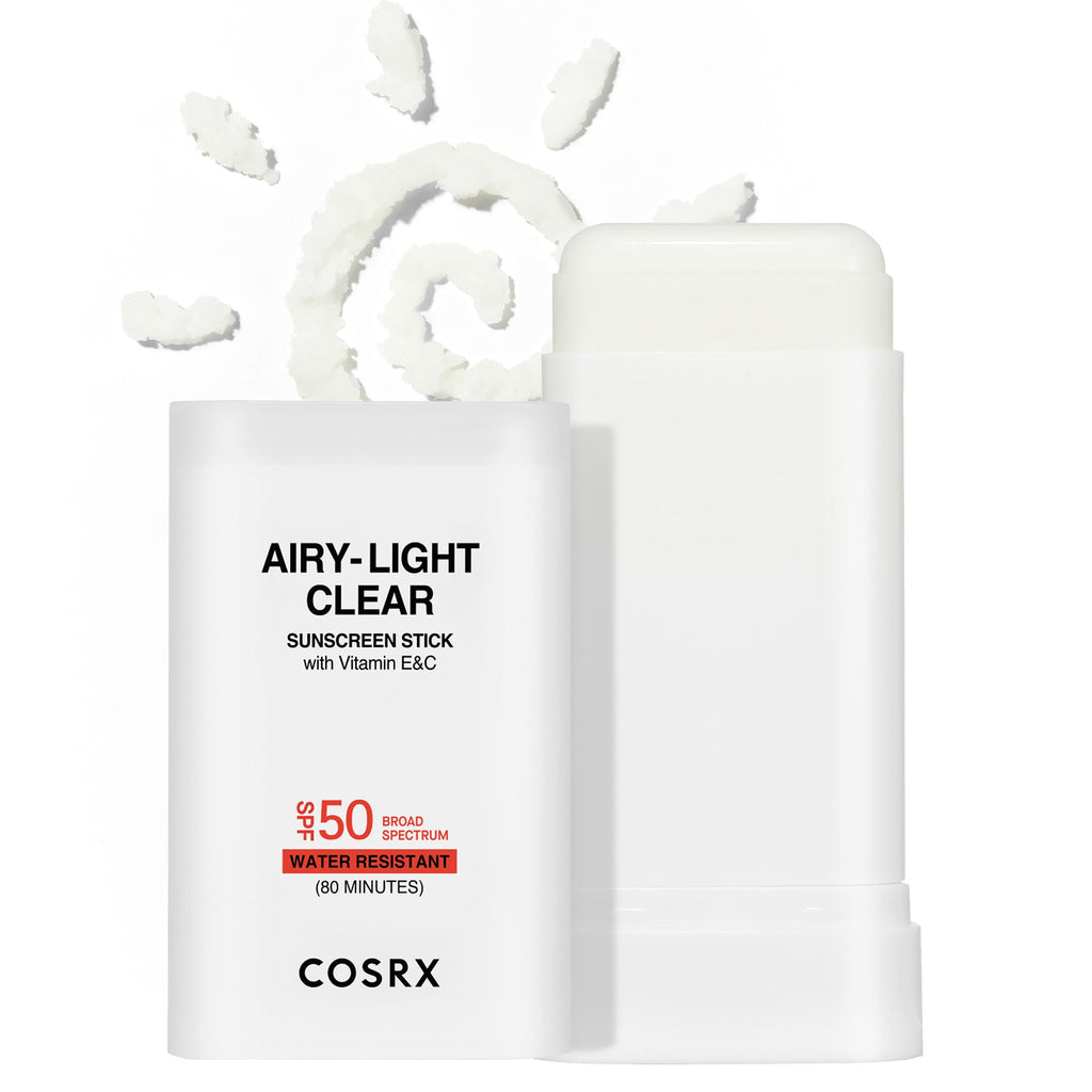 COSRX Vitamin E Sunscreen SPF 50, Natural Glow, for Oily Skin, 1.69 fl oz | Hydrating Face Sunscreen, Lightweight, Non-Sticky, No White Cast, Beach Essentials, Travel Essentials, Korean Skincare