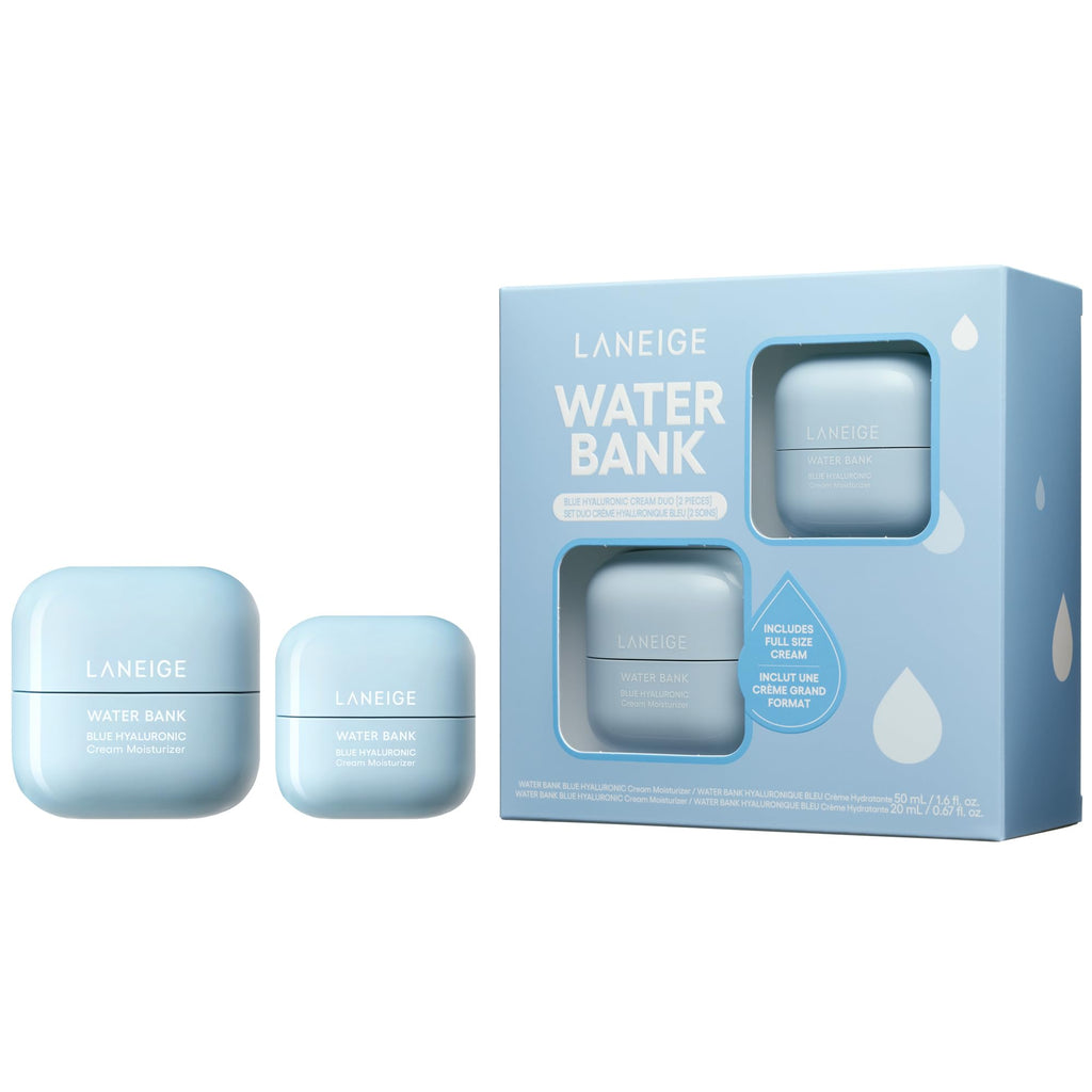 Buy now LANEIGE Water Bank Blue Hyaluronic Cream Moisturizer: Hydrating Korean Face Cream with Squalane & Ceramide for Skin Barrier Support, Dermatologist-Tested at indiglob india