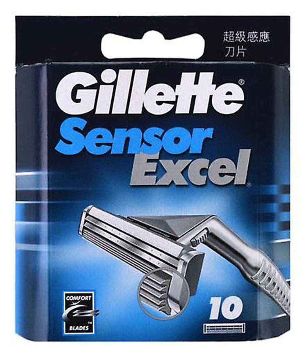 Buy now Gillette Sensor Excel-50 Count (5 x 10) at indiglob india