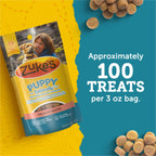 Zuke’s Puppy Naturals Training Dog Treats, Salmon Recipe, 5 oz Pouch