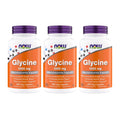 NOW Foods Glycine 1000mg, Free-Form Pharmaceutical Grade, Neurotransmitter Support*, Promotes restful Sleep*, Gluten Free, Vegan, Kosher 200 Vegetarian Capsules (Pack of 2)