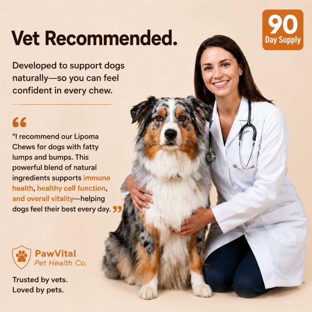 Lipoma Treatment for Dogs – Lumps & Bumps Support, Helps Reduce Fatty Tumors, Turkey Tail Mushroom Chews for Immune Health with L Carnitine, Chicken Flavor, 150 Soft Chews