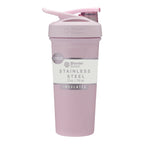 Buy now BlenderBottle Strada Shaker Cup Insulated Stainless Steel Water Bottle with Wire Whisk, 24-Ounce, Black at indiglob india