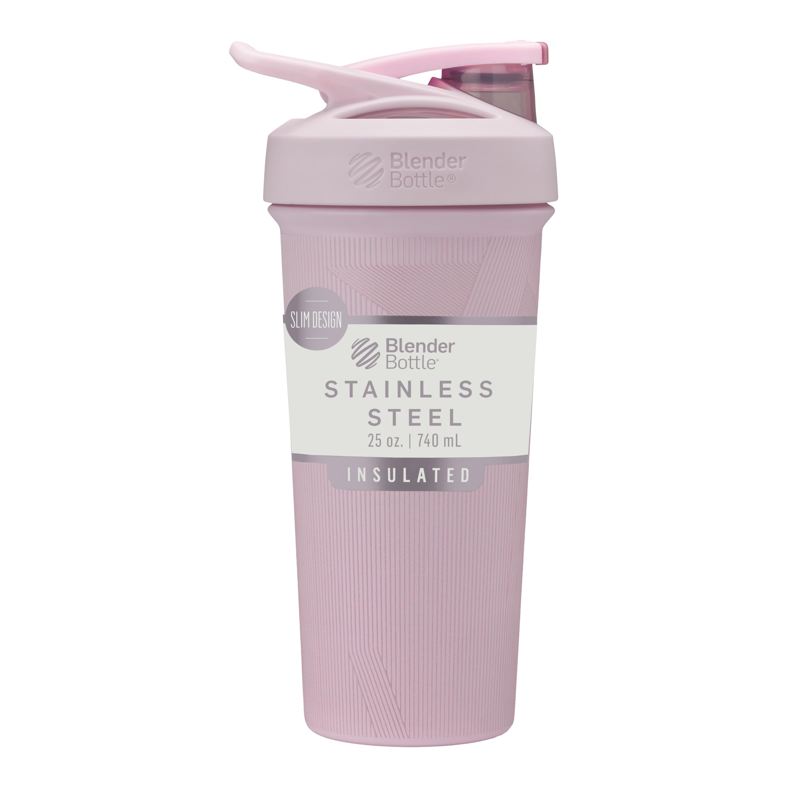 Buy now BlenderBottle Strada Shaker Cup Insulated Stainless Steel Water Bottle with Wire Whisk, 24-Ounce, Black at indiglob india