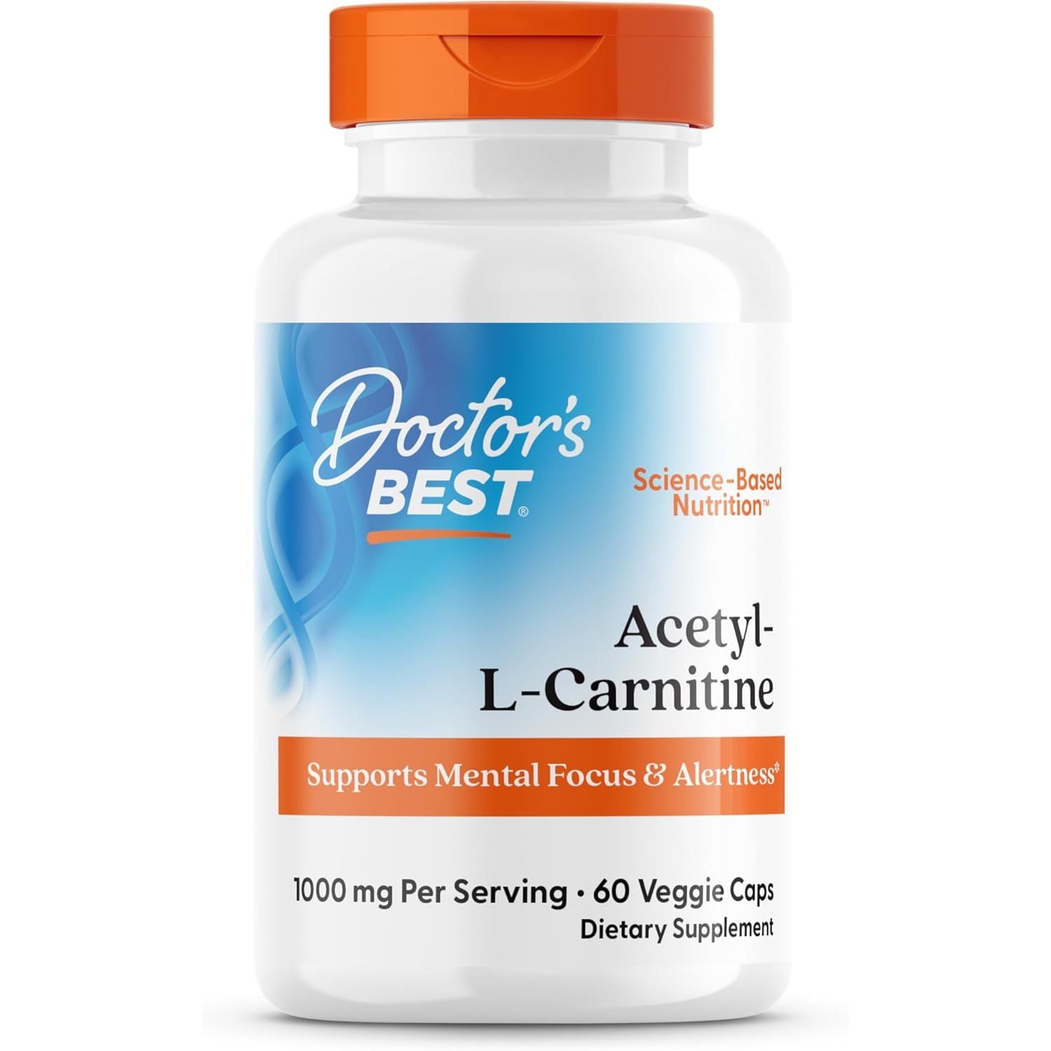 Buy now Doctors Best Acetyl-L-Carnitine, Supports Mental Focus & Alertness, Non-GMO, Gluten Free, Soy Free, Vegan 120 Veggie Caps 60 Count (Pack of 1) Unflavored at indiglob india