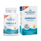 Nordic Naturals Omega-3, 690mg Fish Oil, EPA & DHA, Lemon - 90 Count | Omega-3 fish oil supports immune, brain & heart health. Optimal Wellness. Non-GMO, burpless. 45 servings.