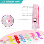 Doukey Large Sewing Clips Fabric Clips 50PCS Jumbo Quilt Clips for Quilting Assorted Colors, Multipurpose Craft Sewing Supplies Quilting Accessories Crafting Tools