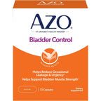 Buy now AZO Bladder Control with Go-Less Daily Supplement | Helps Reduce Occasional Urgency, leakage due to laughing, sneezing and exerciseâ€ â€ â€  | 72 Capsules at indiglob india