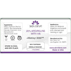 Buy now SKIN DEVA 20% Argireline Serum with Matrixyl 3000 Pure Hyaluronic Acid Serum For Face Deep Wrinkle Reducer Anti Aging Tones Skin and Stimulates Collagen Peptides Serum For Face at indiglob india