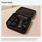 Hyperice Hypervolt 3 Percussion Massage Gun Heated Head Premium Carry Case