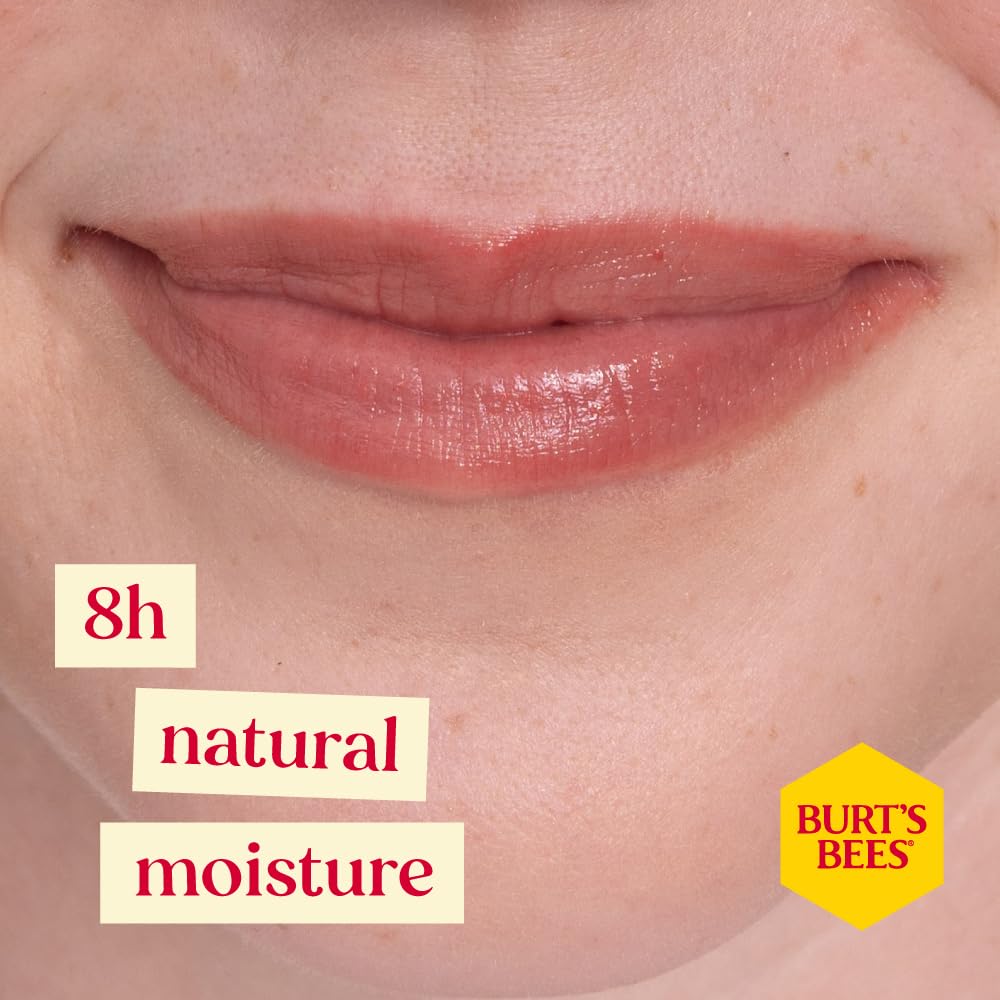 Buy now Burts Bees 100% Natural Tinted Lip Balm, Hibiscus with Shea Butter & Botanical Waxes 1 Tube at indiglob india
