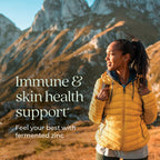 New Chapter Fermented Zinc Complex Supplement, 90 Count | ONE Daily for Immune Support and Skin Health, Mineral-Balancing Formula Rich in Copper, Easy to Swallow and Digest