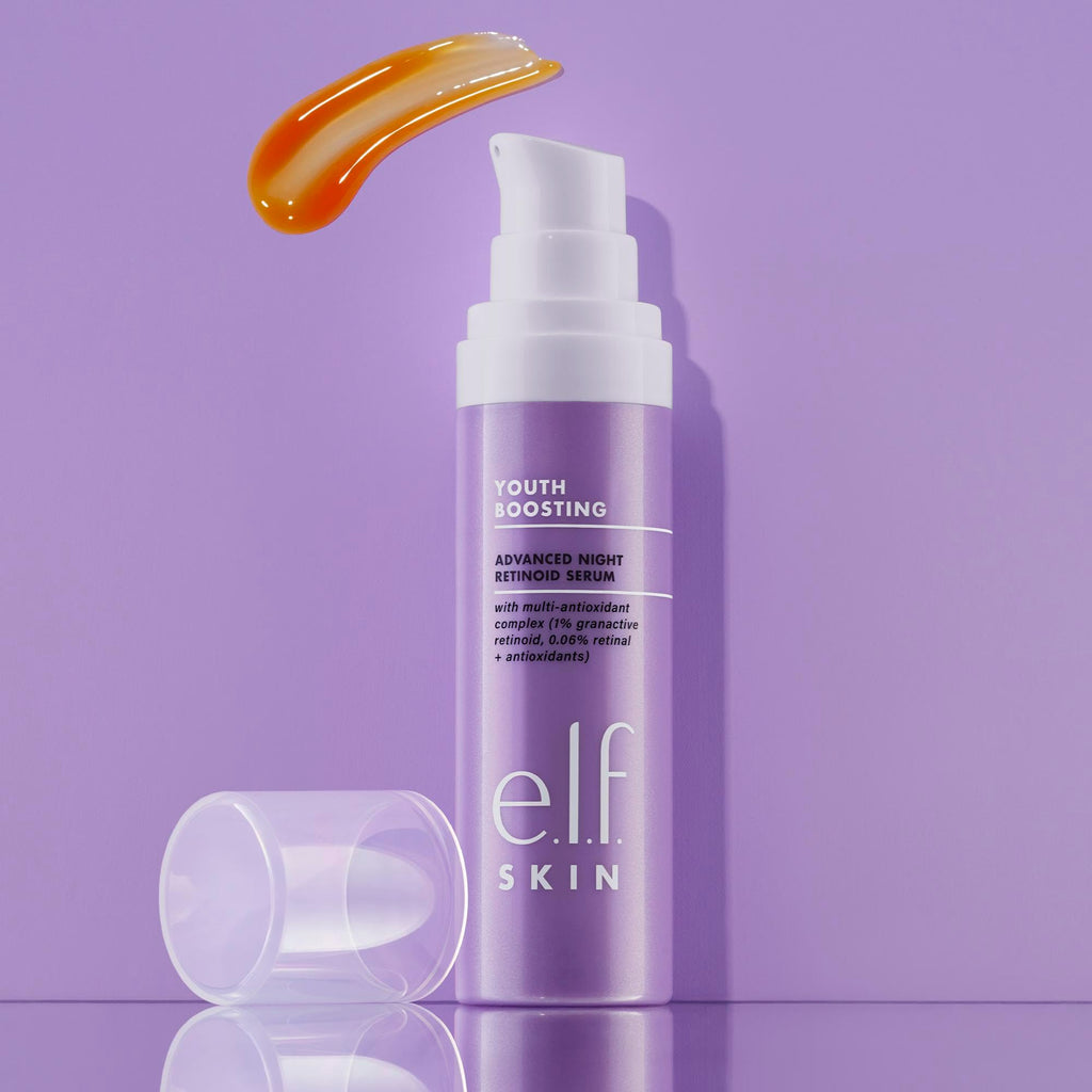 Buy now e.l.f. SKIN Youth Boosting Advanced Night Retinoid Serum, Anti-Aging Serum For Reducing Appearance of Fine Lines & Wrinkles, Vegan & Cruelty-Free at indiglob india