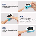 CONTEC Pulse Oximeter, SpO2 & PR Waveform Blood Oxygen Monitor w/Lanyard