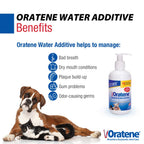 Pet King Brands ZYMOX Oratene Enzymatic Brushless Oral Care Water Additive, 8oz