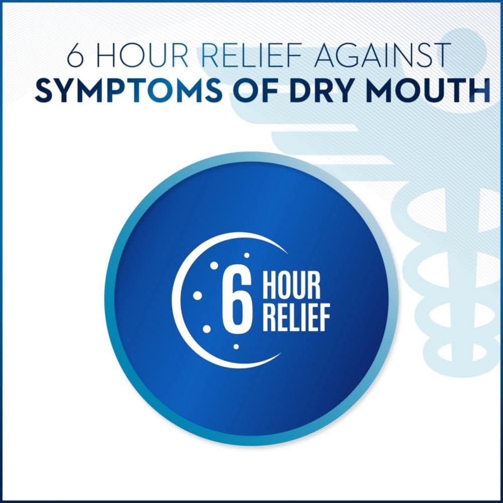 Buy now Oral-B Dry Mouth Oral Rinse Mouthwash, Moisturizing Mint, 16 Fl Oz at indiglob india